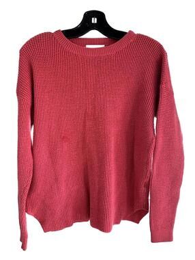 Kersh Women's Merino Wool Blend Rich Blend Salmon Pink Sweater - Medium EUC